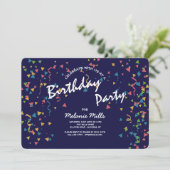 Invitation de fête (Debout devant)