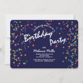 Invitation de fête (Devant)