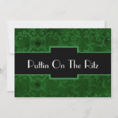 Invitation de fête amusante (Devant)