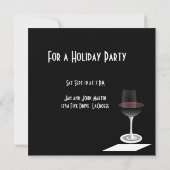 Invitation de fête Art Déco Veuillez nous rejoindr (Dos)