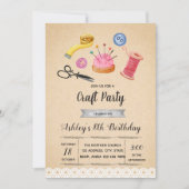 Invitation de fête astucieuse (Devant)