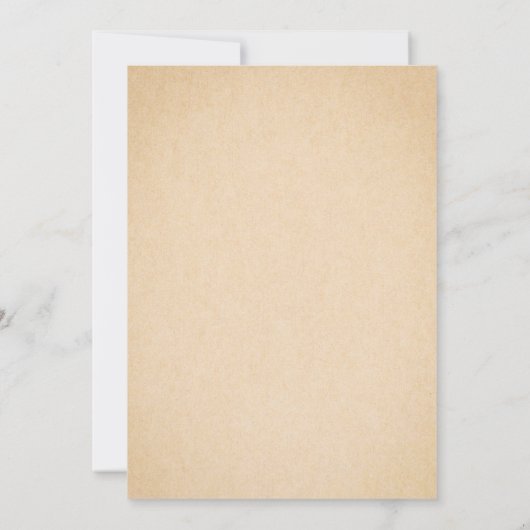 Invitation de fête astucieuse (Dos)