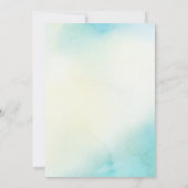 Invitation de fête au bord de la piscine au flaman (Dos)