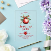 Invitation de fête avec décoration sur le thème de (Insitu (Mariage))