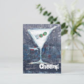 Invitation de fête avec toast de Cheers (Debout devant)