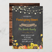 Invitation de fête d'amis (Devant / Derrière)