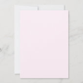 Invitation de fête d'anniversaire (Dos)