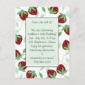 Invitation de fête d'anniversaire (Devant)