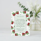 Invitation de fête d'anniversaire (Debout devant)