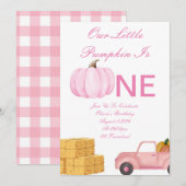 Invitation de fête d'anniversaire (Devant / Derrière)