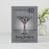 Invitation de fête d'anniversaire (Debout devant)