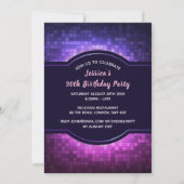 Invitation de fête d'anniversaire (Devant)