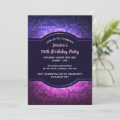 Invitation de fête d'anniversaire (Debout devant)