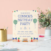 Invitation de fête d'anniversaire (Mariage)