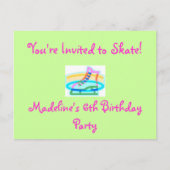 Invitation de fête d'anniversaire (Devant)
