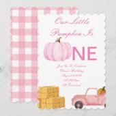 Invitation de fête d'anniversaire (Devant / Derrière)