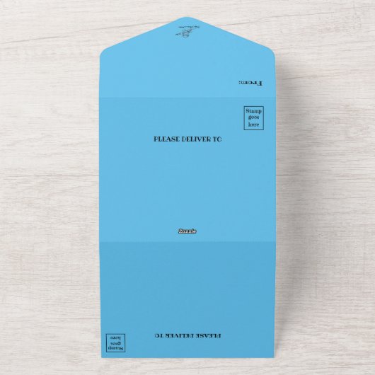 Invitation de fête d'anniversaire (Dehors)