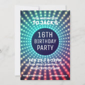 Invitation de fête d'anniversaire (Devant)