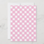 Invitation de fête d'anniversaire à thème agricole (Dos)