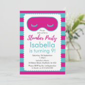 Invitation de fête d'anniversaire à thème de la fê (Debout devant)