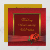 Invitation de fête d'anniversaire chic (Devant / Derrière)