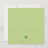 Invitation de fête d'anniversaire d'animaux de (Dos)