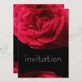 Invitation de fête d'anniversaire de baisses de (Devant / Derrière)