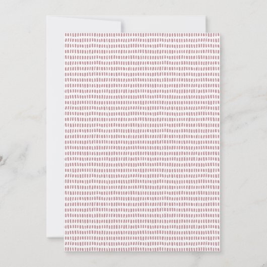 Invitation De Fête D'Anniversaire De Bunny (Dos)