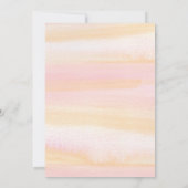 Invitation de fête d'anniversaire de carrousel (Dos)