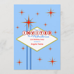 Invitation de fête d'anniversaire de chapiteau de