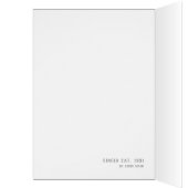 Invitation de fête d'anniversaire de chat de (Intérieur (Gauche))