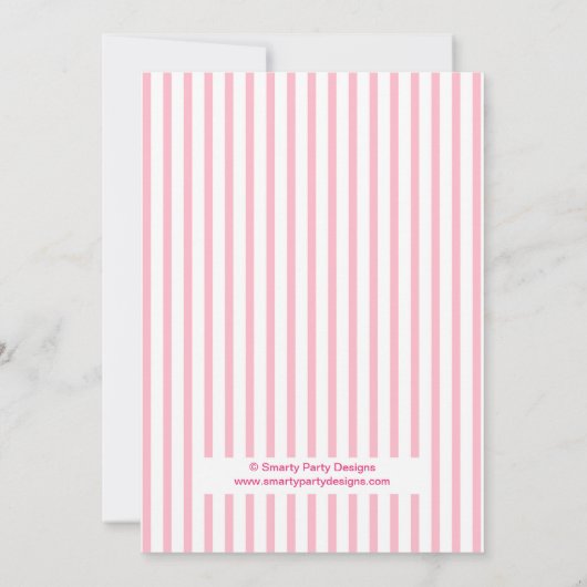 Invitation de fête d'anniversaire de chiot de (Dos)