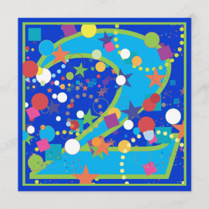 Invitation de fête d'anniversaire de cirque de