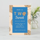 Invitation de fête d'anniversaire de deux douces (Debout devant)