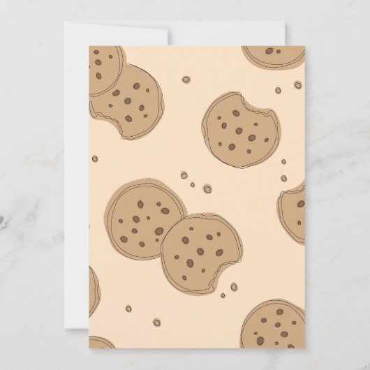 Invitation de fête d'anniversaire de deux douces (Dos)