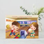 Invitation de fête d'anniversaire de doigts de (Debout devant)