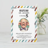 Invitation de fête d'anniversaire de enfants avec (Debout devant)