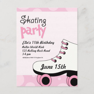 Invitation de fête d'anniversaire de filles de
