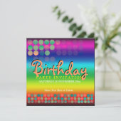 Invitation de fête d'anniversaire de Funtimes (Debout devant)