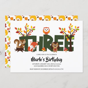Invitation de fête d'anniversaire de l'animal de