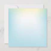 Invitation de fête d'anniversaire de l'enfant de (Dos)