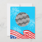 Invitation de fête d'anniversaire de l'enfant de (Dos)