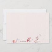 Invitation de fête d'anniversaire de l'étreinte du (Dos)