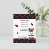 Invitation de fête d'anniversaire de l'infirmière (Debout devant)