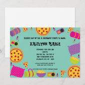 invitation de fête d'anniversaire de Makeove (Devant / Derrière)