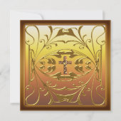 Invitation de fête d'anniversaire de mariage de 50 (Devant)