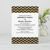 Invitation de fête d'anniversaire de parties (Debout devant)