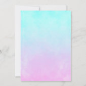 Invitation de fête d'anniversaire de patinage de (Dos)