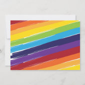 Invitation de fête d'anniversaire de peinture de (Dos)