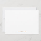 Invitation de fête d'anniversaire de spa (Dos)